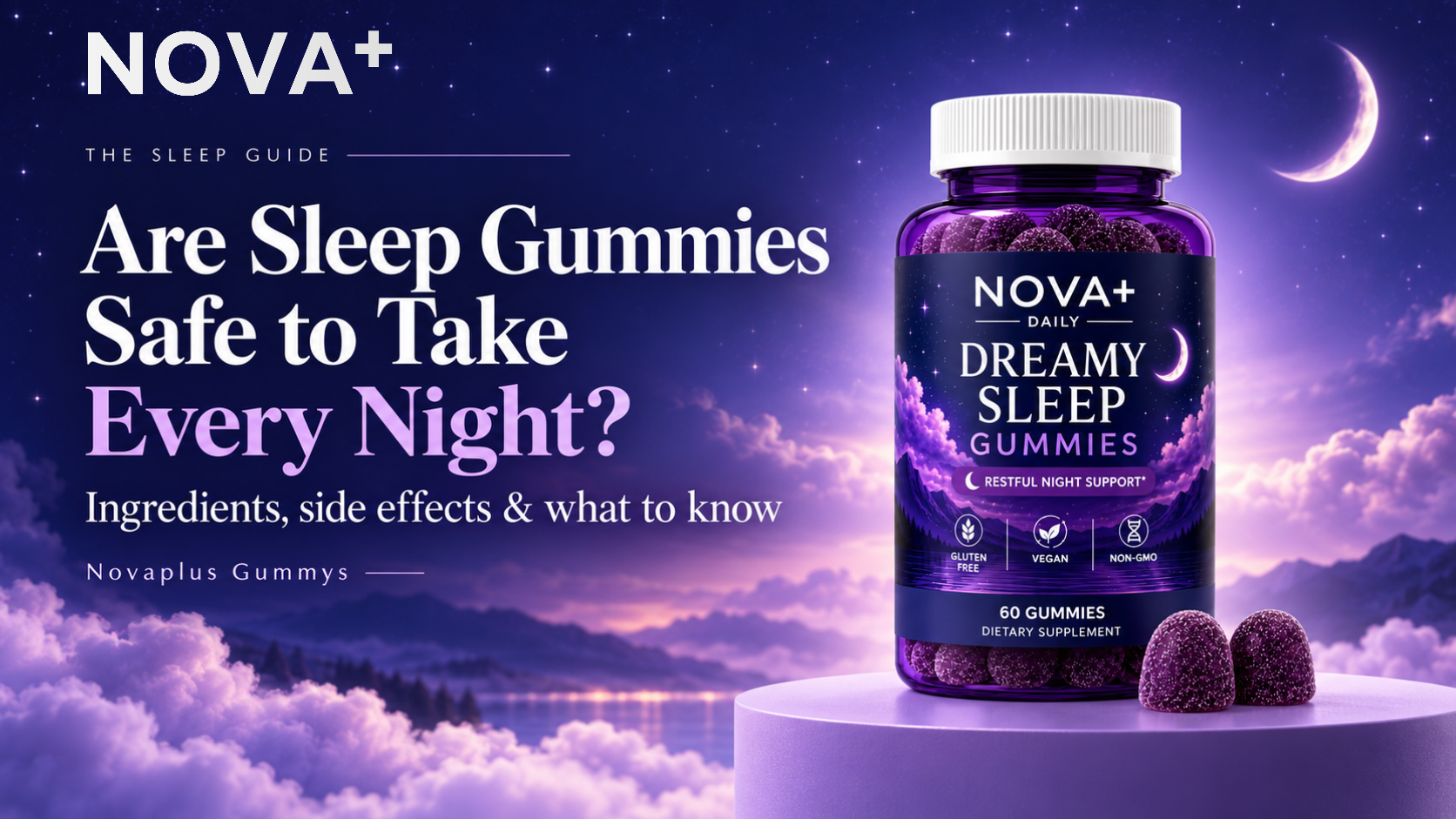 Are Sleep Gummies Safe to Take Every Night?